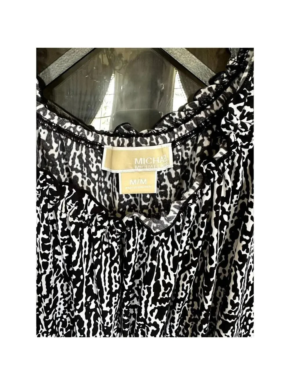 Michael Kors | Women's Black & White Dress | Size M | NWOT | 0779